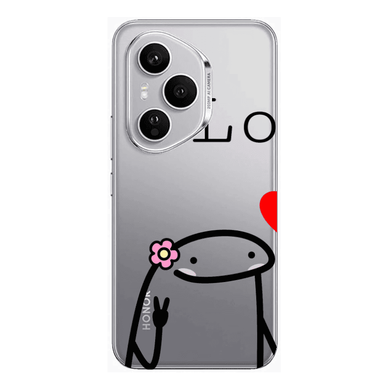 Honor Magic 400 Pro Love 1 Transparent Silicone TPU Θήκη